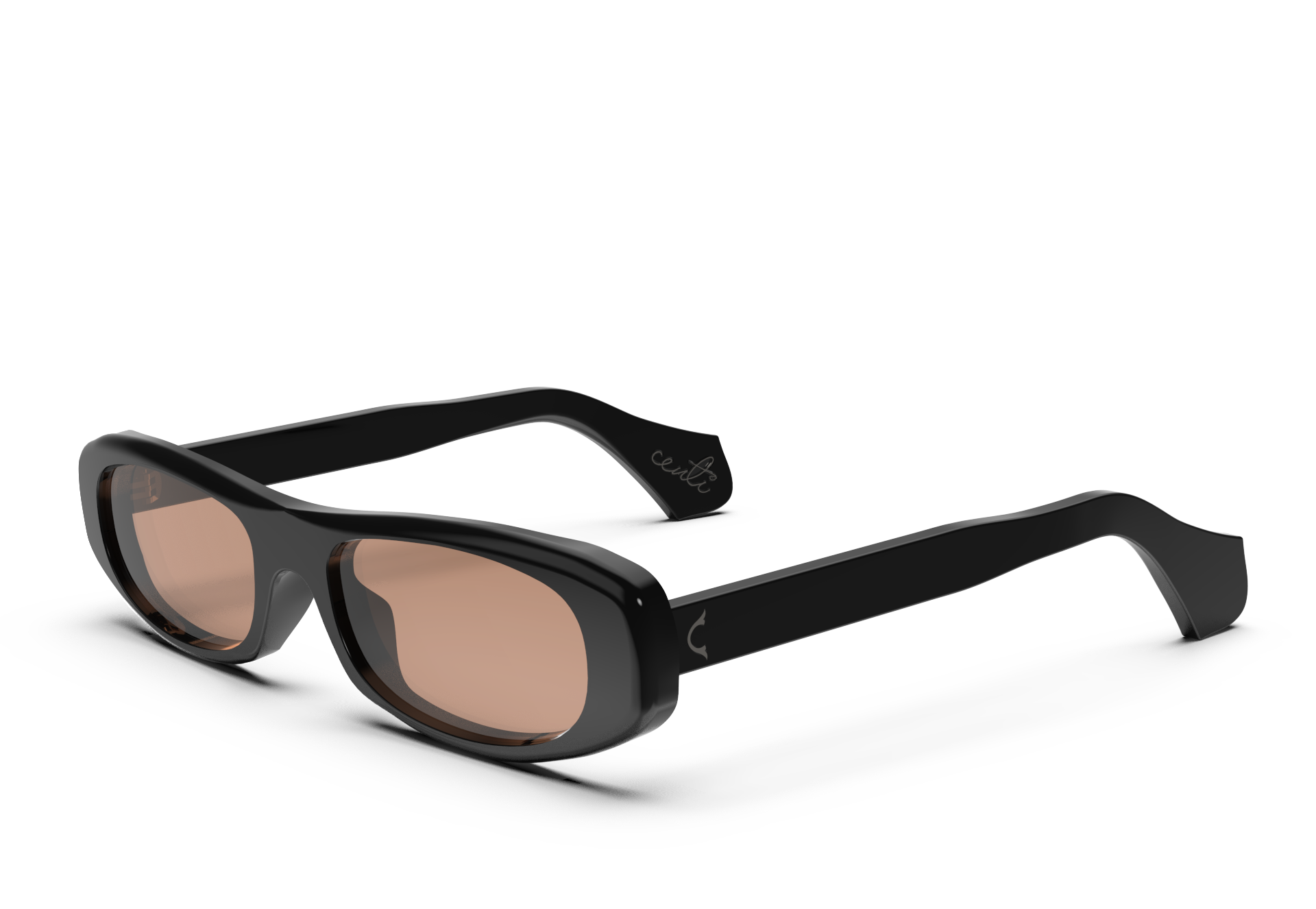 SALOMÉ Black w/ Brown Lens Non-Polarized 2