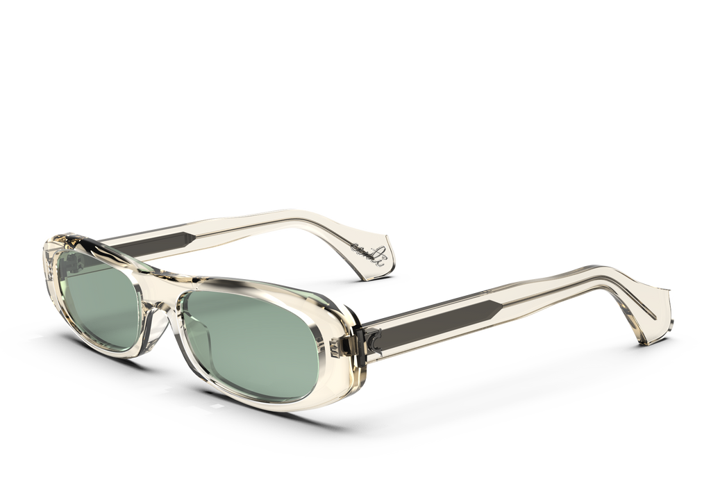 SALOMÉ Champagne w/ Gray Green Lens Non-Polarized 2