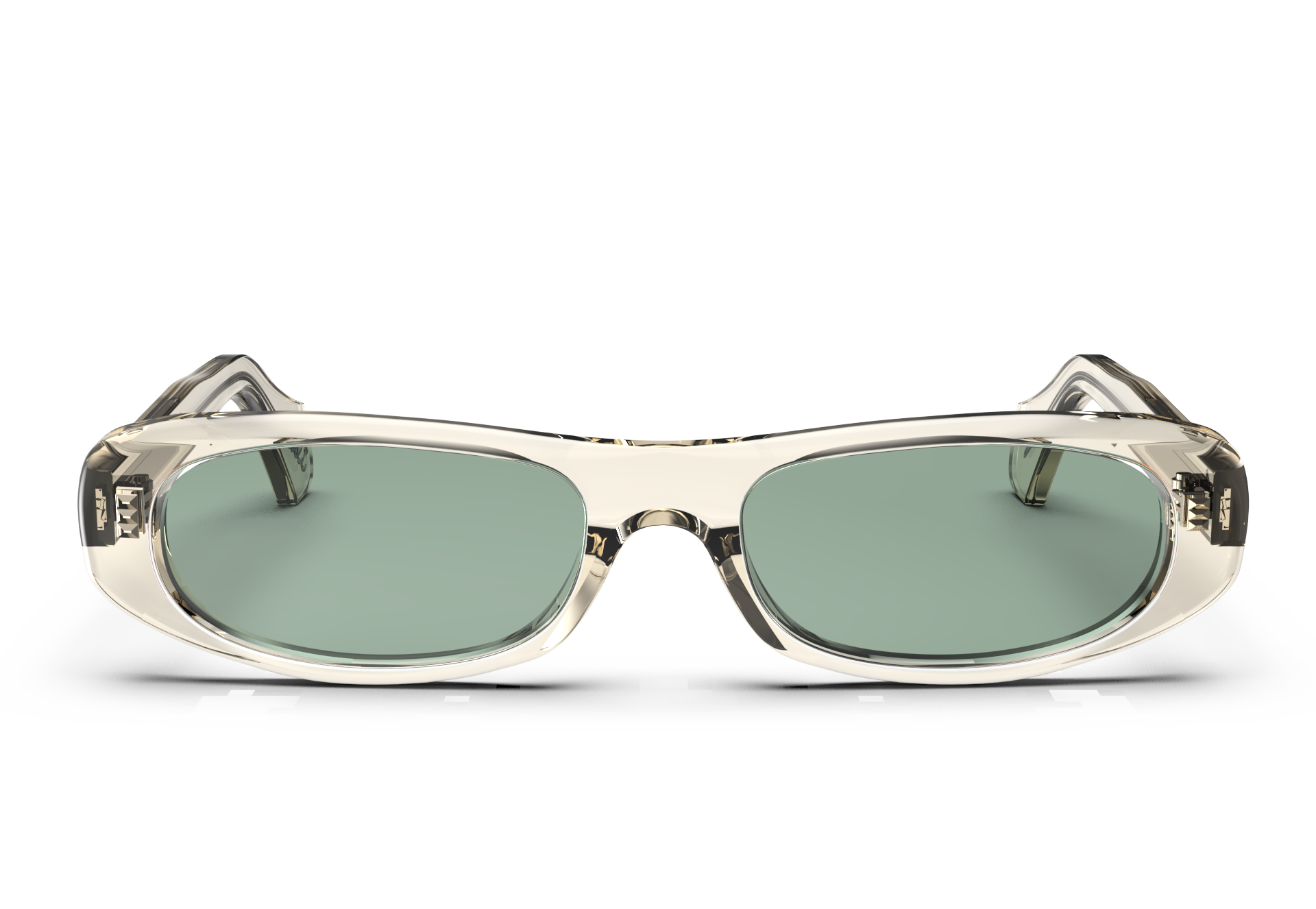 SALOMÉ Champagne w/ Gray Green Lens Non-Polarized 1