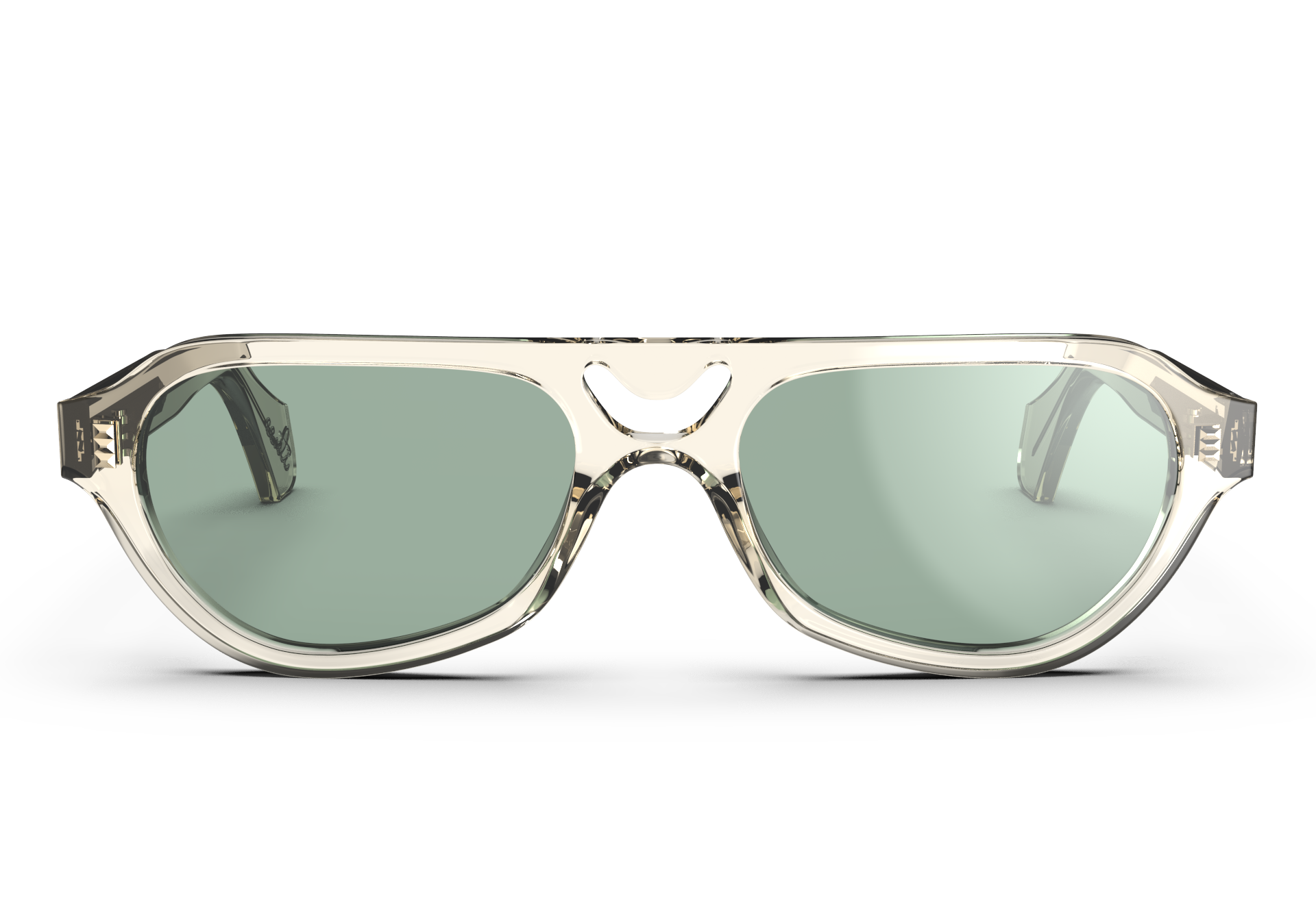 YITO Champagne w/ Gray Green Lens Non-Polarized 1