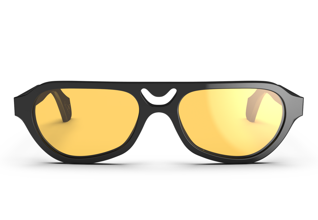 YITO Black w/ Yellow Lens Non-Polarized 1