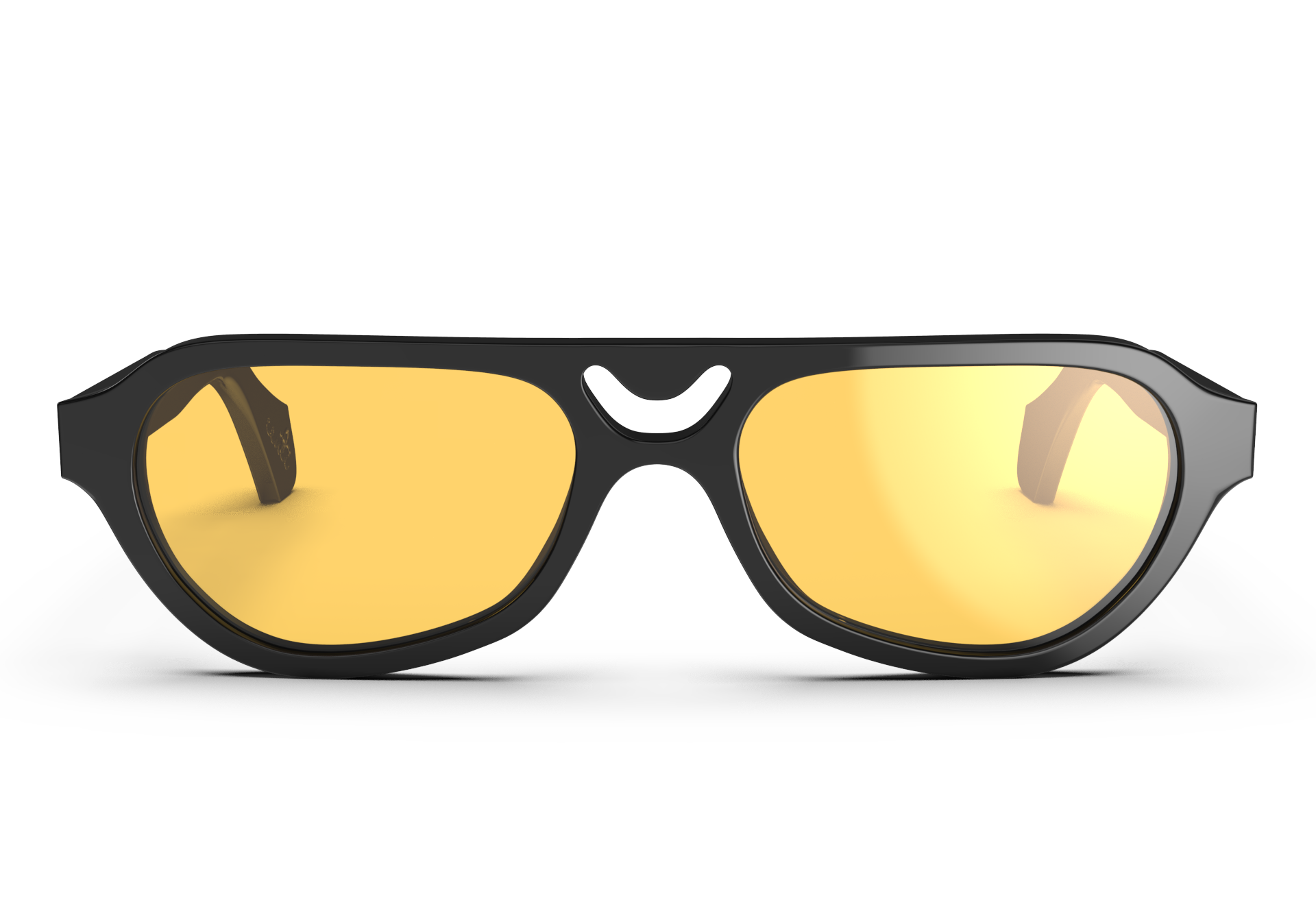 YITO Black w/ Yellow Lens Non-Polarized 1