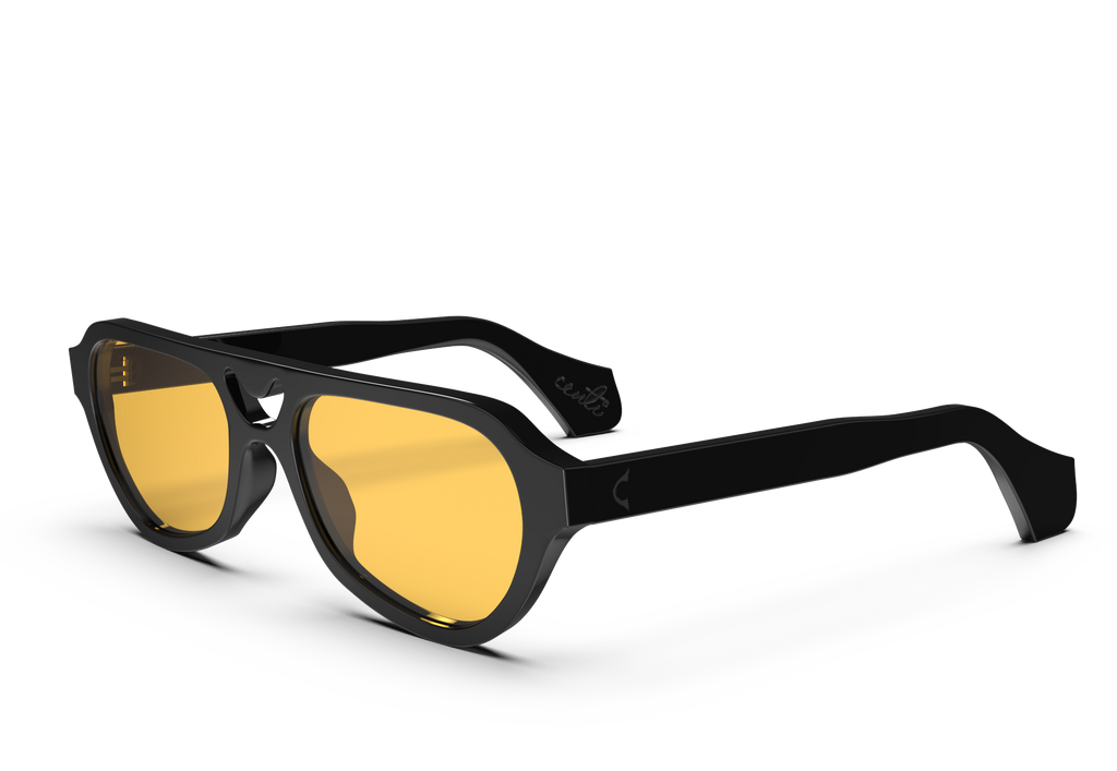 YITO Black w/ Yellow Lens Non-Polarized 2