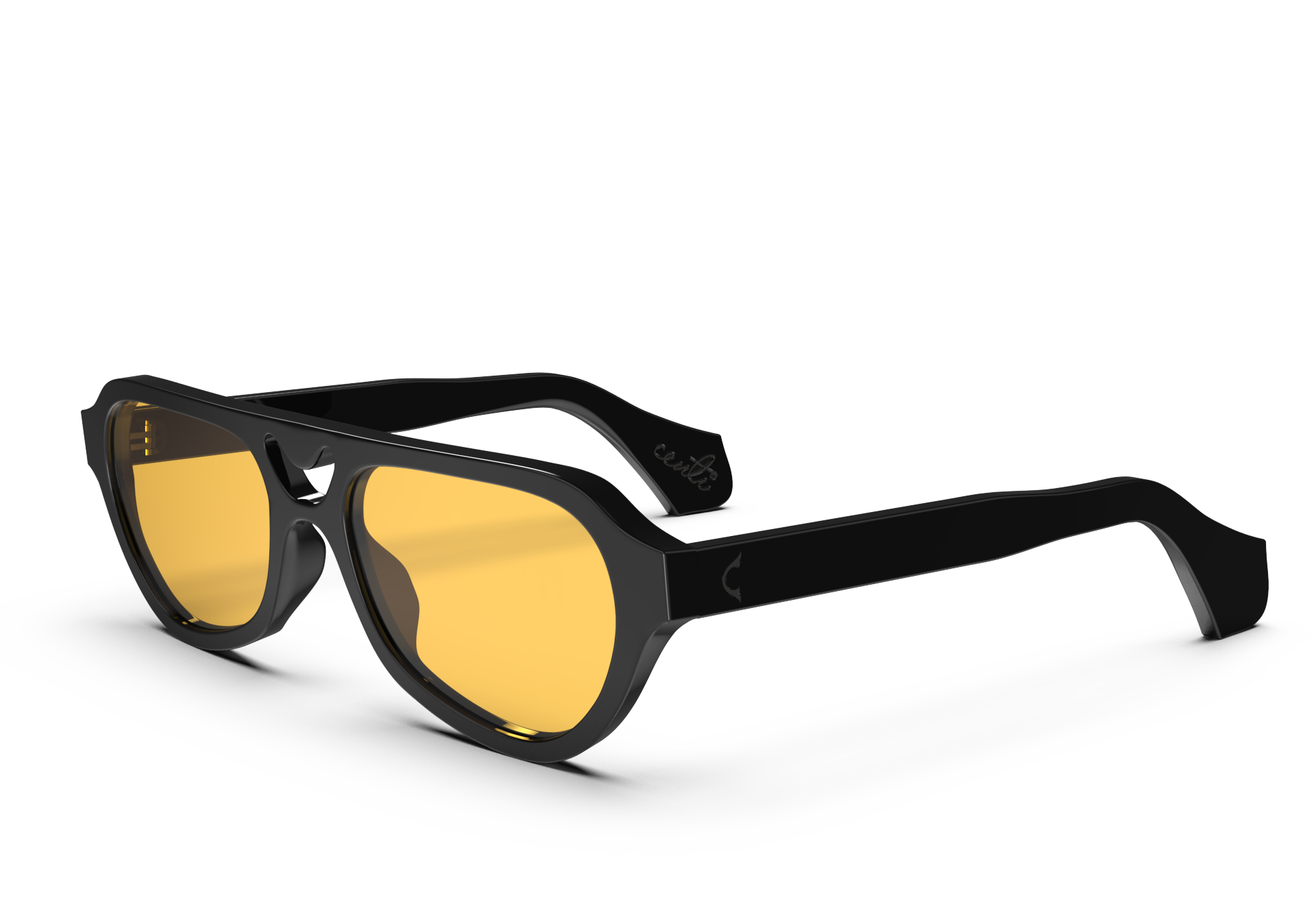 YITO Black w/ Yellow Lens Non-Polarized 2