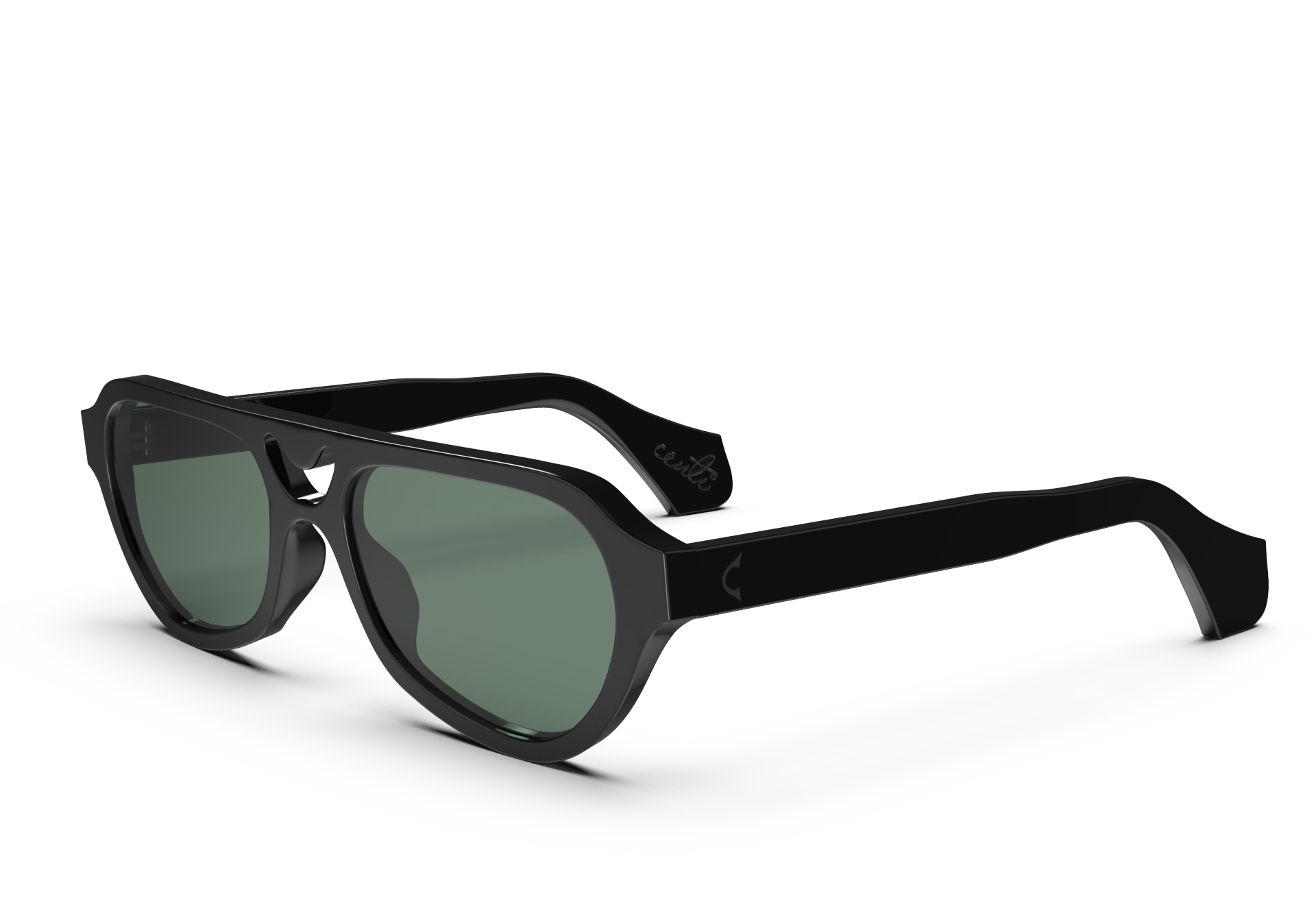 YITO Black w/ Gray Green Lens Polarized 2