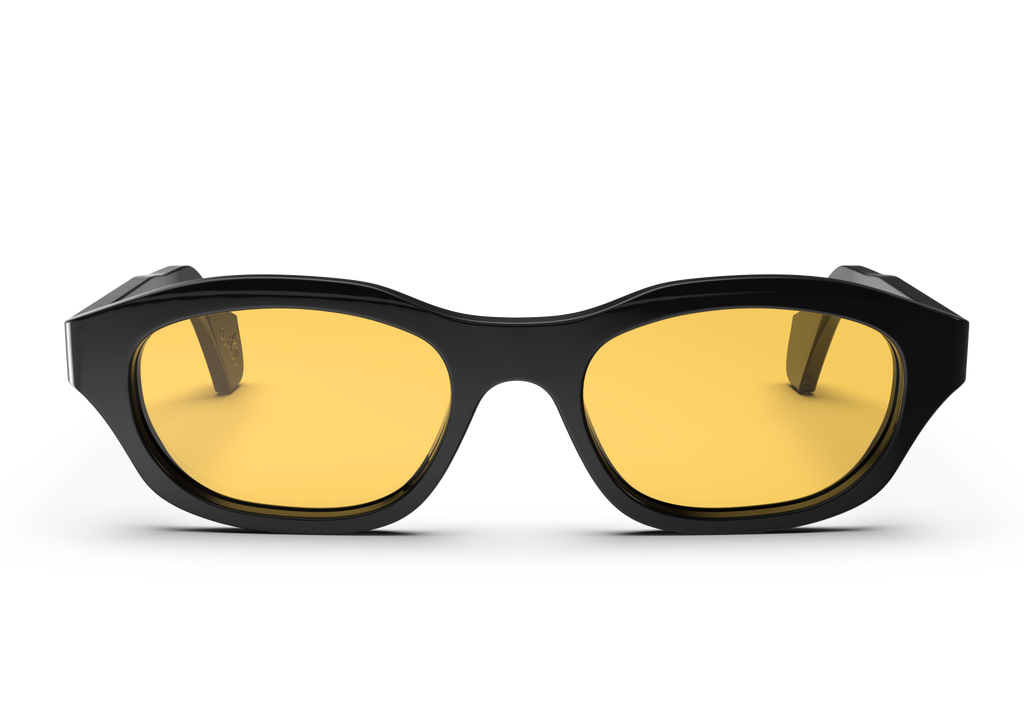 YIYI Black w/ Yellow Lens Non-Polarized 1