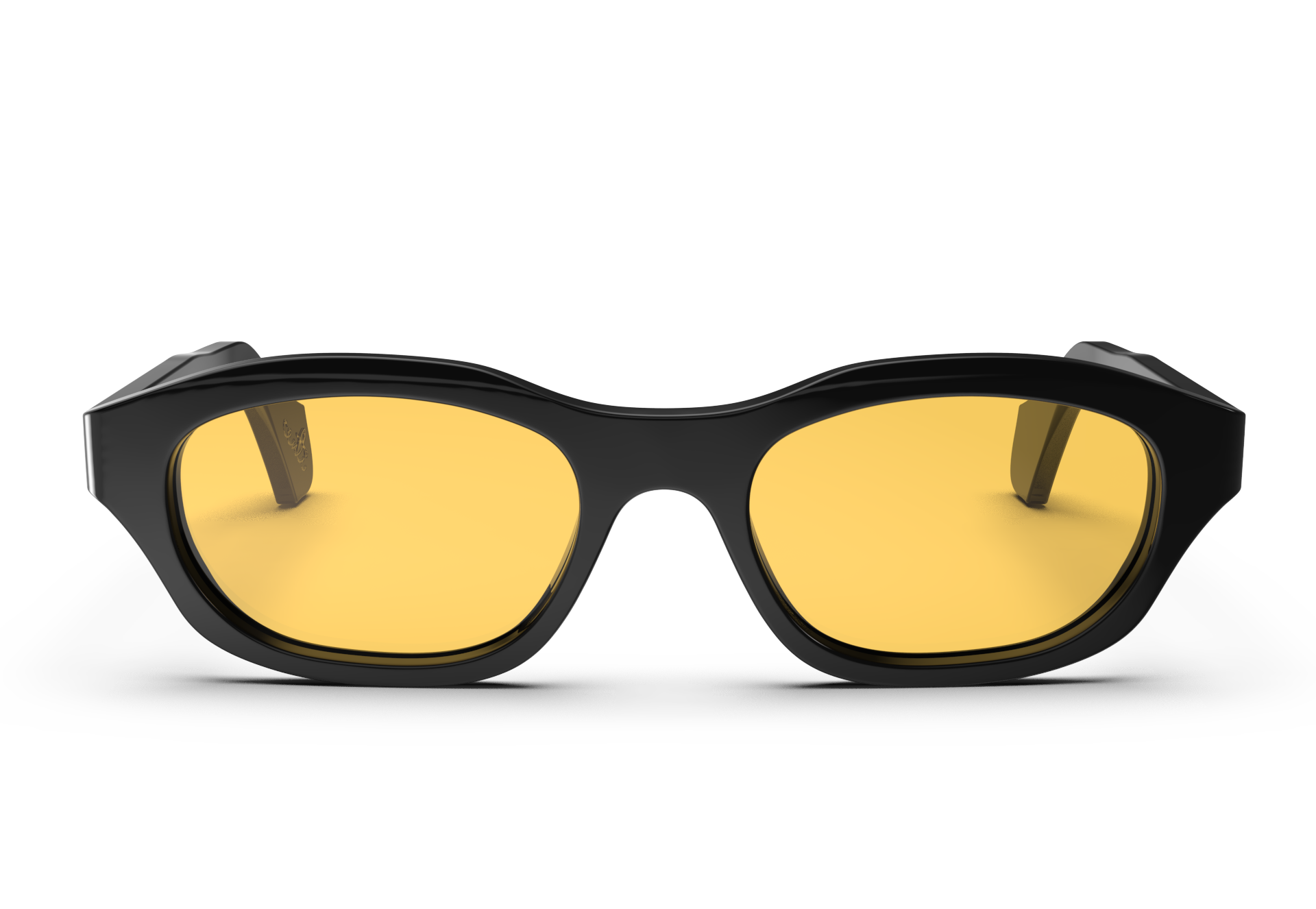 YIYI Black w/ Yellow Lens Non-Polarized 1