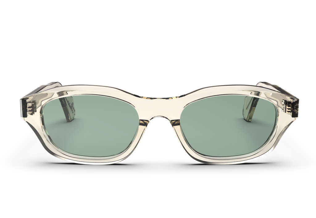 YIYI Champagne w/ Gray Green Lens Non-Polarized 1